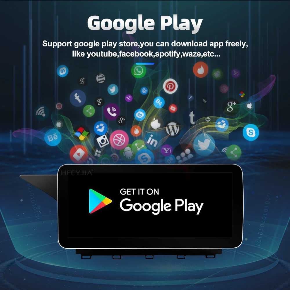 10.25 GLK X204 Android 13 Car Multimedia For Mercedes GPS Radio WIFI SIM Carplay Radio Stereo