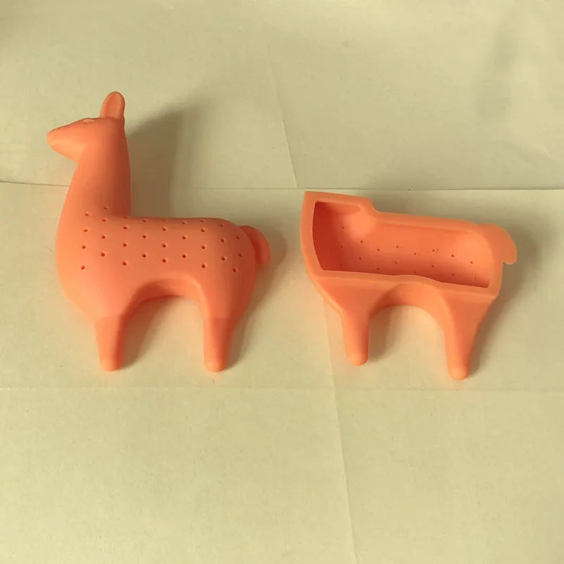2020 Hot Selling BPA Free Silicone Alpaca Tea Maker llama Tea Infuser Strainer