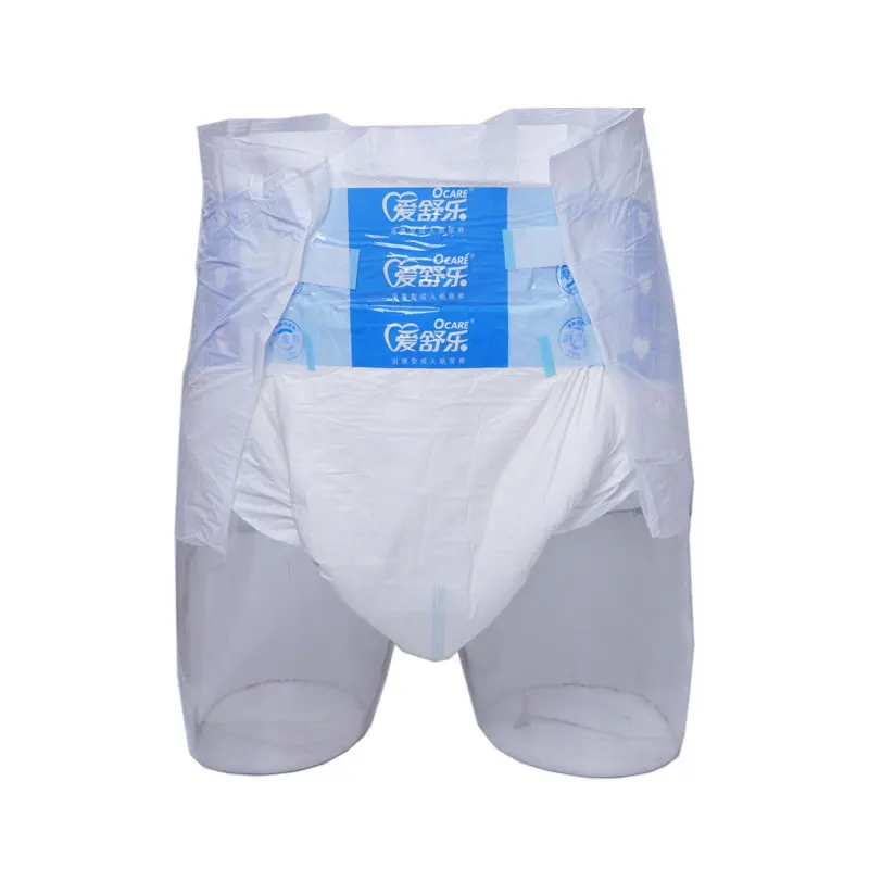 Wholesale Cheap in Bulk Unisex Disposable Adult Diapers Ultra Thick Adult Incontinence Diaper for Elderly
