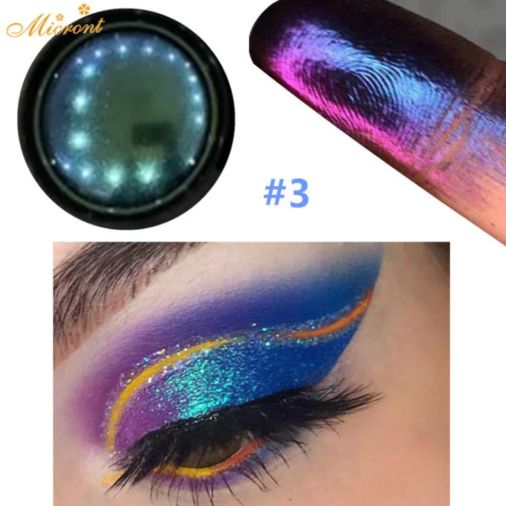 Vegan Cosmetics Chameleon Eye Shadow Metallic Pigmented Single Color Make Your Own Eyeshadow