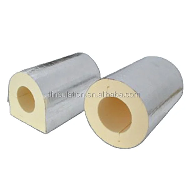Phenolic foam pipe insulation for heating and cooling system