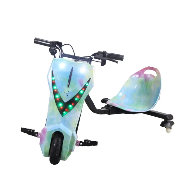 Child 36V Electric Scooter 3 Wheel Drift Trike Go Kart Boy Toy Self Balance Scooter Electric for Kids Lithium Battery