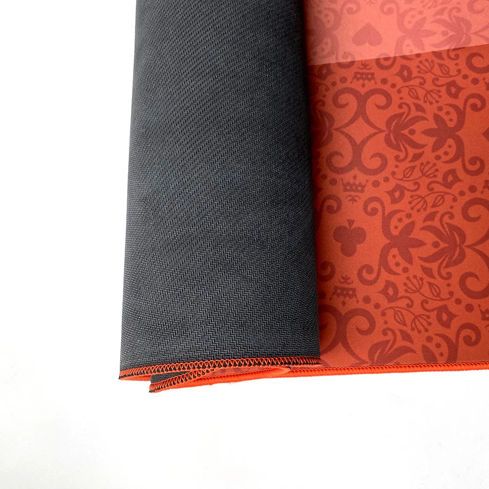 Poker Mat Hot Sale Factory Direct Sales Customized Design Rubber Poker Table Mat Poker pad