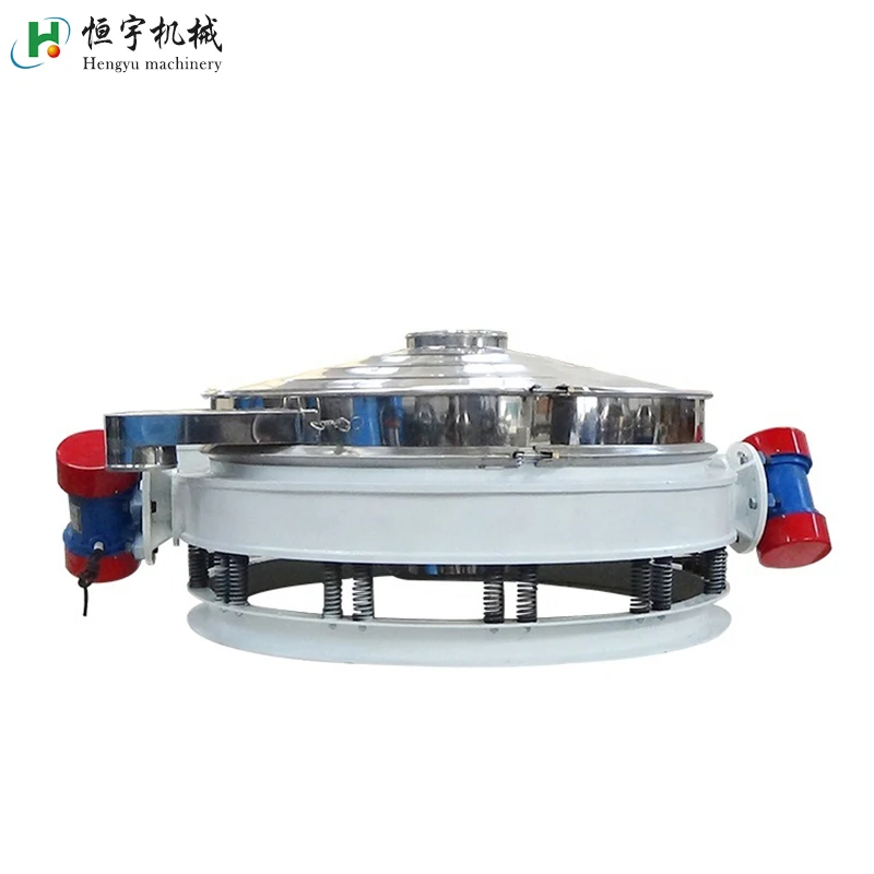 Impurity Removal Tapioca Starch Flour Vibrating Sieve Inline Sifter Low Profile Separator SIfter Direct Discharge Flour Sifter