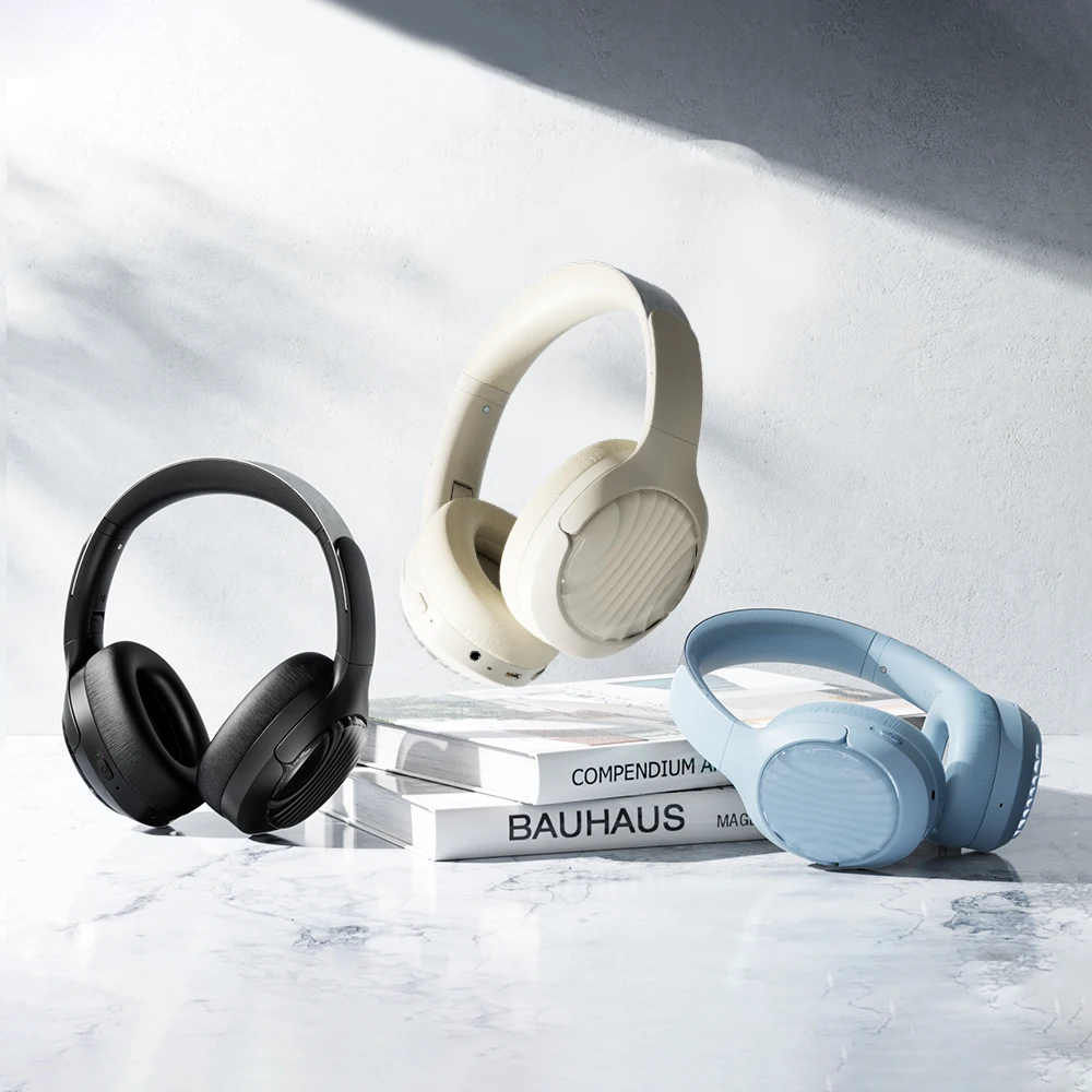 Wireless Headphones With ANC headsets bluetooth noise cancelling