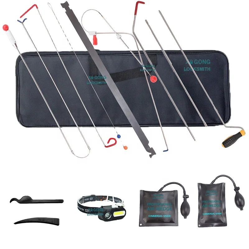 Слесарные инструменты, новый дизайн, набор для быстрого открытия автомобиля, крючок для открывания двери автомобиля