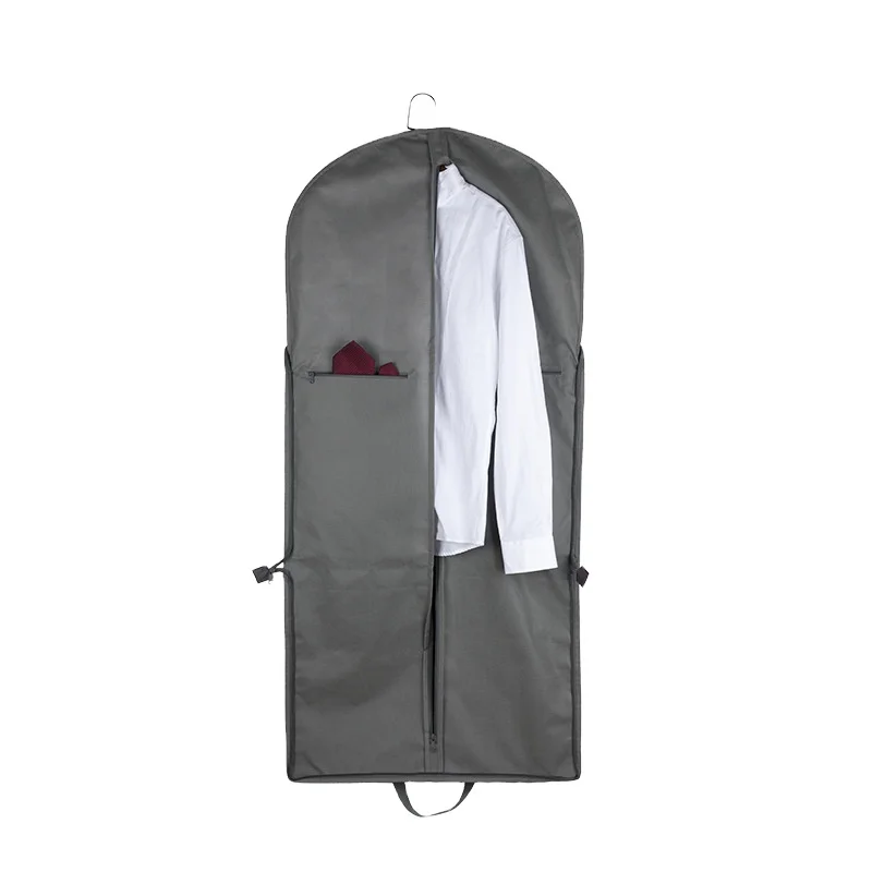 Vietnam factory RPET non woven eco-friendly foldable garment bag suit cover dustproof bag