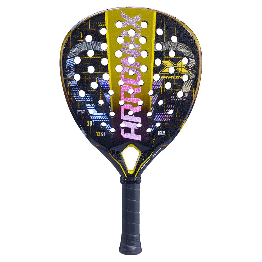 ARRONAX Top Ranked Quality Factory Wholesale Custom Your Own Brand Carbon Fiber Padel Racket Tennis Paddle Racket OEM