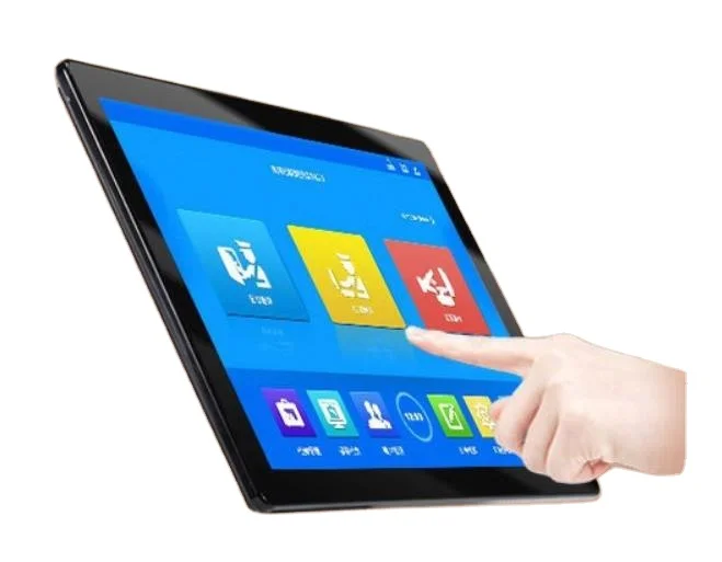 wifi network 24 inch TFT LED LCD advertising touch screen kiosk android PC