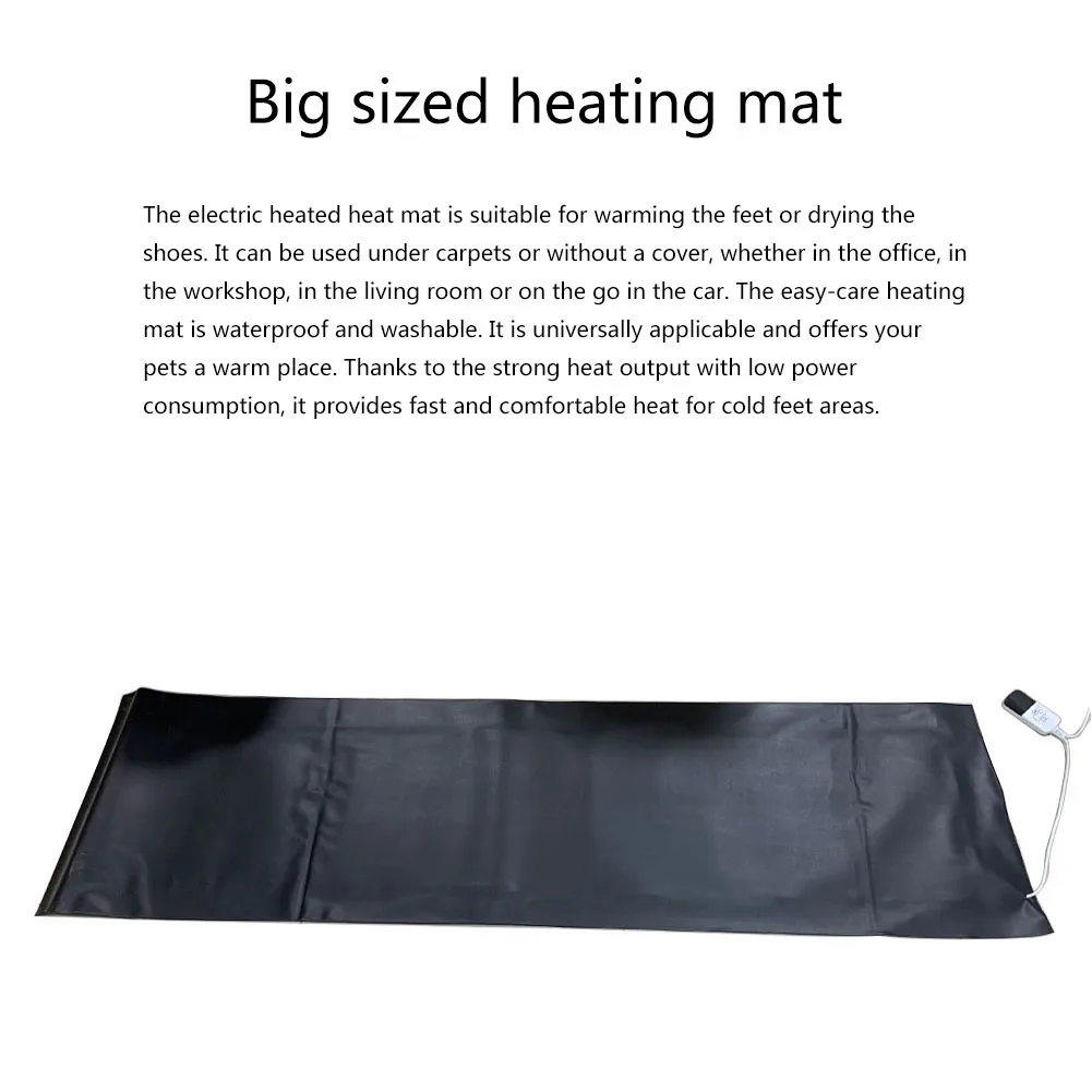 Low voltage safe large-sized graphene heating element surgical blanket suitable for home use as a thermal insulation device