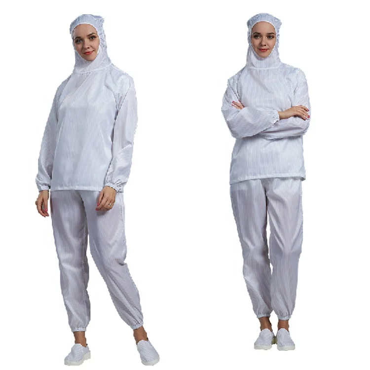 Cleanroom clothes esd garment antistatic work suit