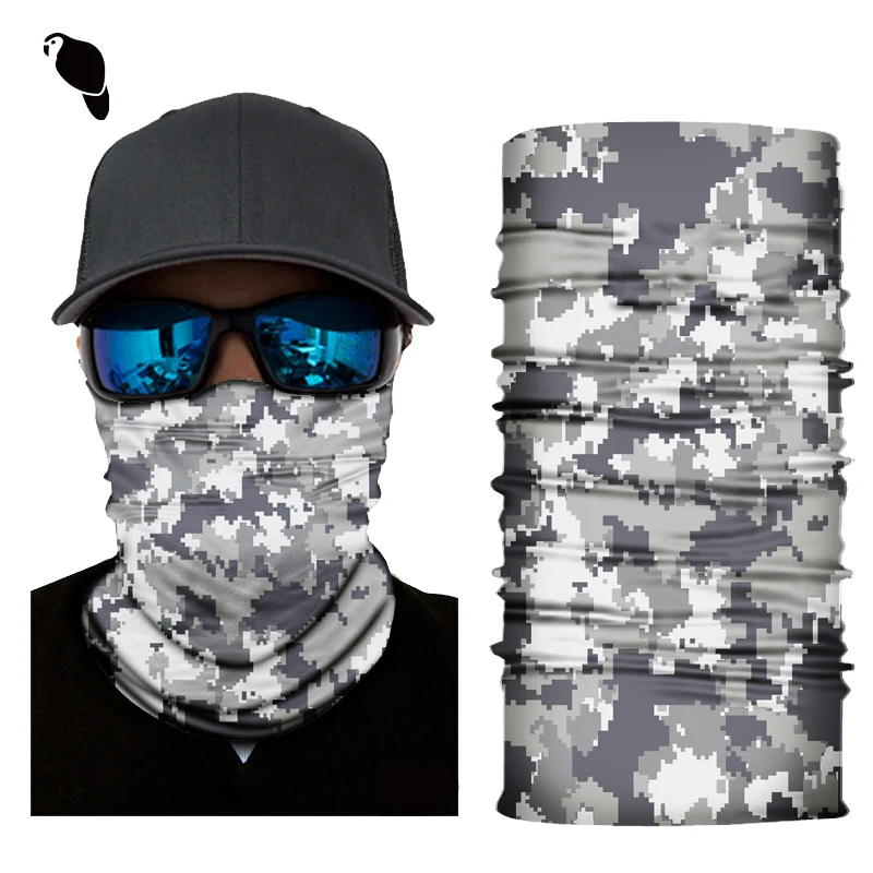 Custom printing seamless tubes Outdoor Face Scarf Tube Bandana Neck Warmer Custom tube Neck Gaitor