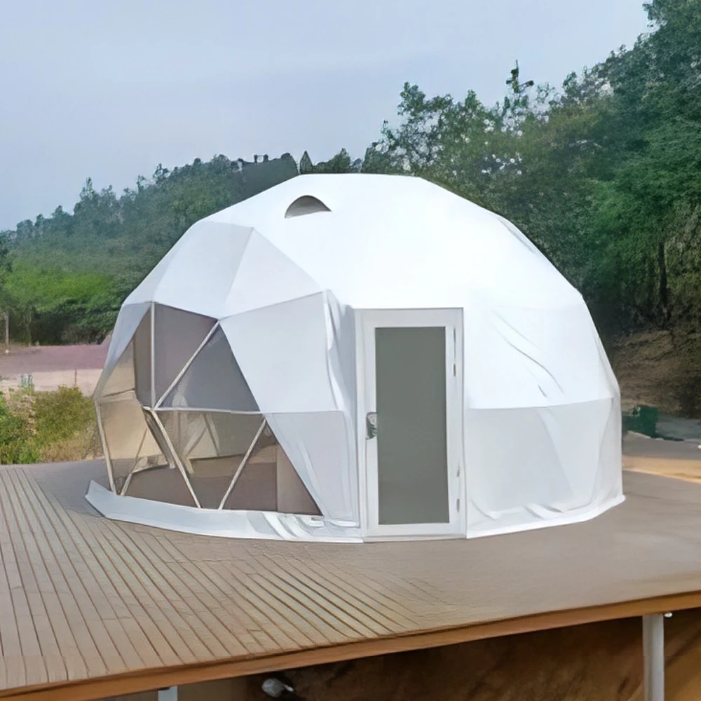 Luxury Marquee Canopy Party Transparent Geodesic Glamping Igloo Ball Dome Tent For Event