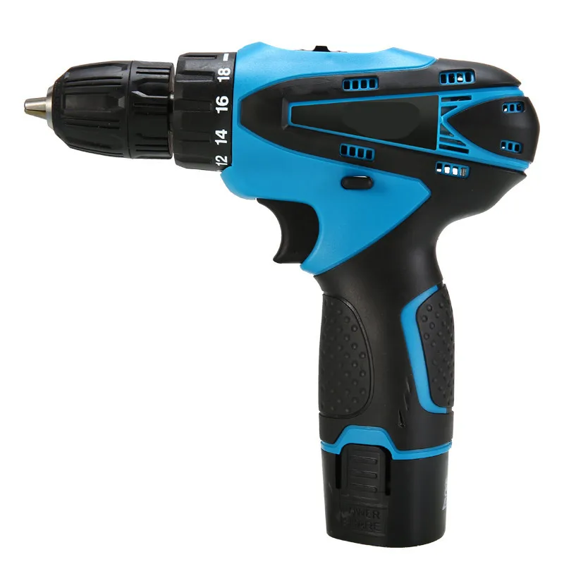 Wholesale 12V Lithium Drill Set Multifunctional Cordless Electric Screwdriver OEM Support DIY Application Power Source Battery