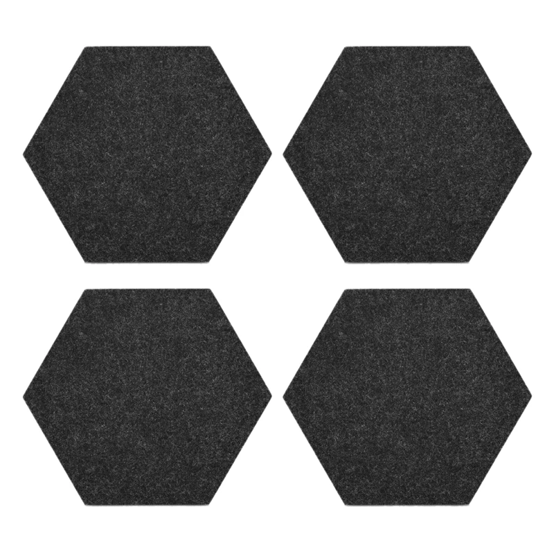 
Wall Decor Decorative Notice Board Hexagon Bulletin Cork Tiles Felt Pin Board 