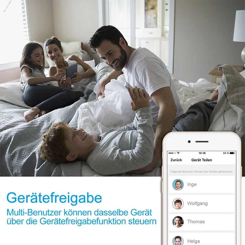 16A EU WIFI Smart Plug with Power Monitor Memory Function Work with AM alexa, Google home assistant