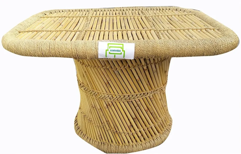 New trend outdoor luxury eco friendly cane /bamboo garden chair and table furniture set for patio/cottage/courtyard/terrace