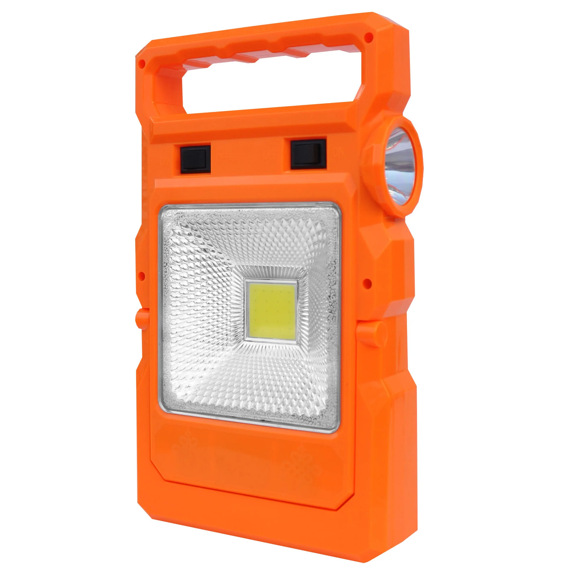 Portable Solar Spotlight Lantern with Power Bank Flashlight System Garden Outdoor Emergency Light