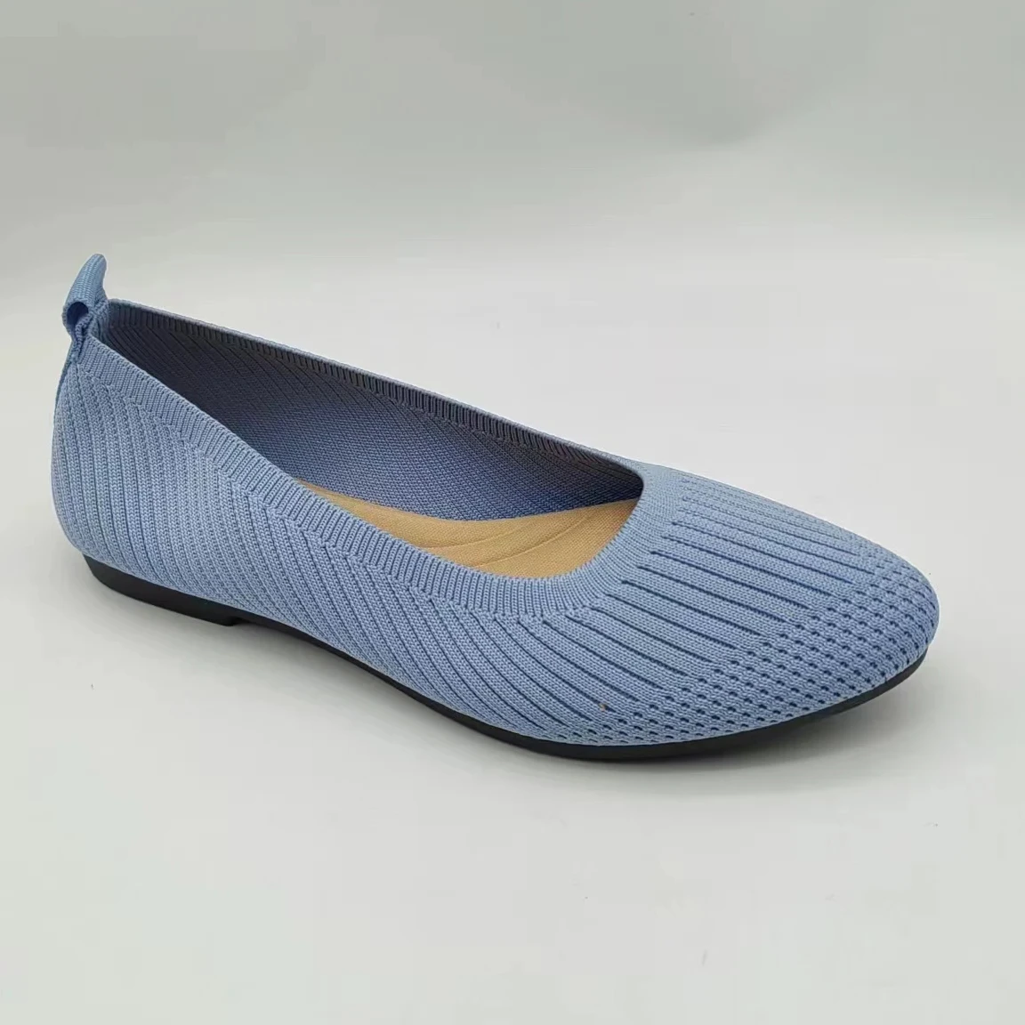 Women Round Toe Flats Shoes Ballet Flats shoes Comfortable White Green Flats for Women