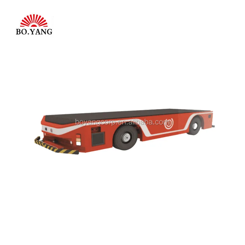 Indoor and Outdoor Trackless Autonomous Navigation Load AGV for Airports and docks