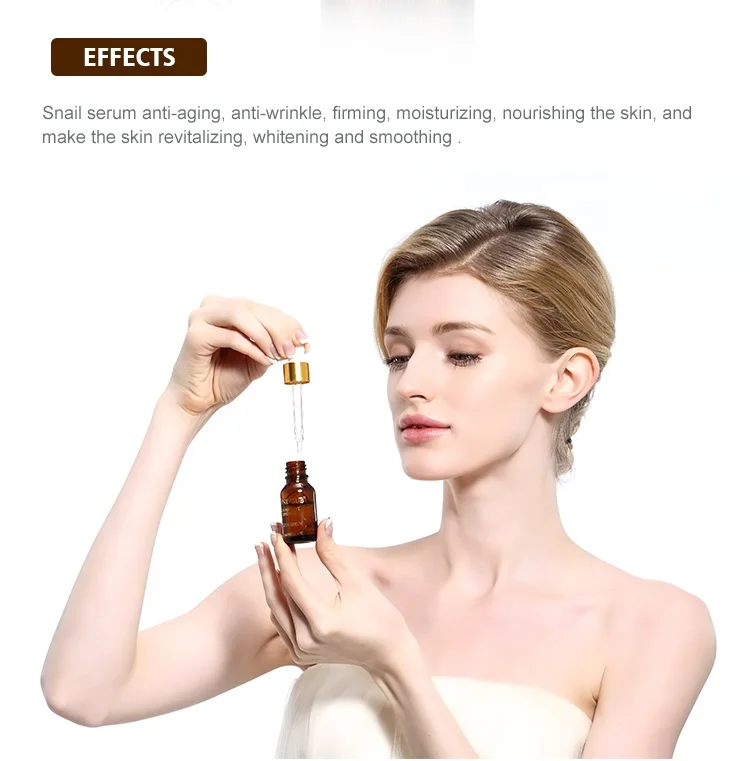 Factory Snail Serum Skin Care Anti Ageing Anti-wrinkle Repair Snail Serum Private Label