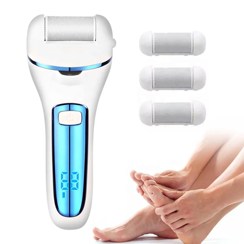 Powerful Electric Hard Skin Foot Grinder File Callus Remover Pedicure Tool Kit Men Rechargeable Manufactories Reviewed For Feet