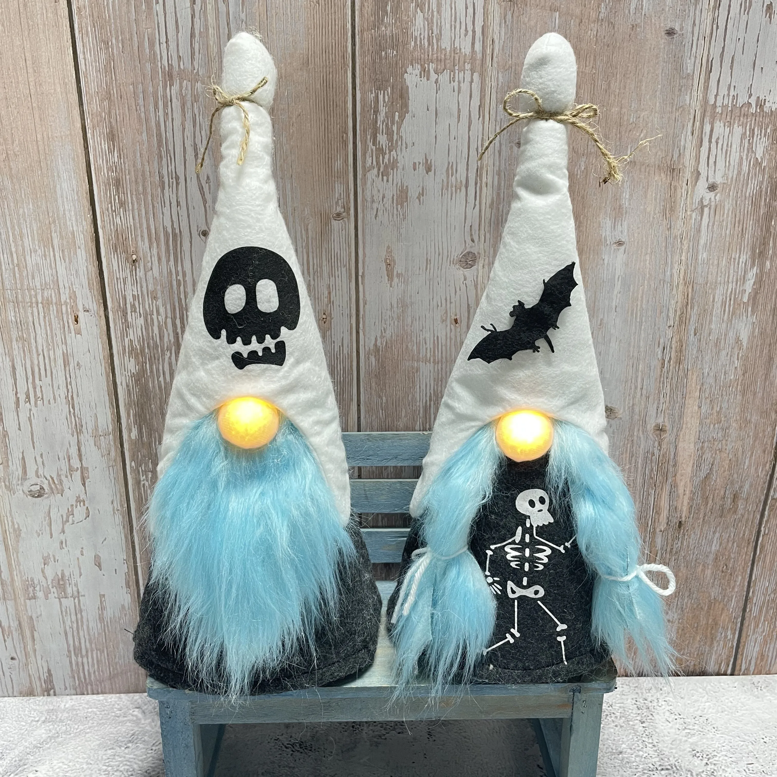 BPJ Colorful Halloween Plush Gnome Bat Pumpkin Plush Halloween Gnome Halloween Decoration