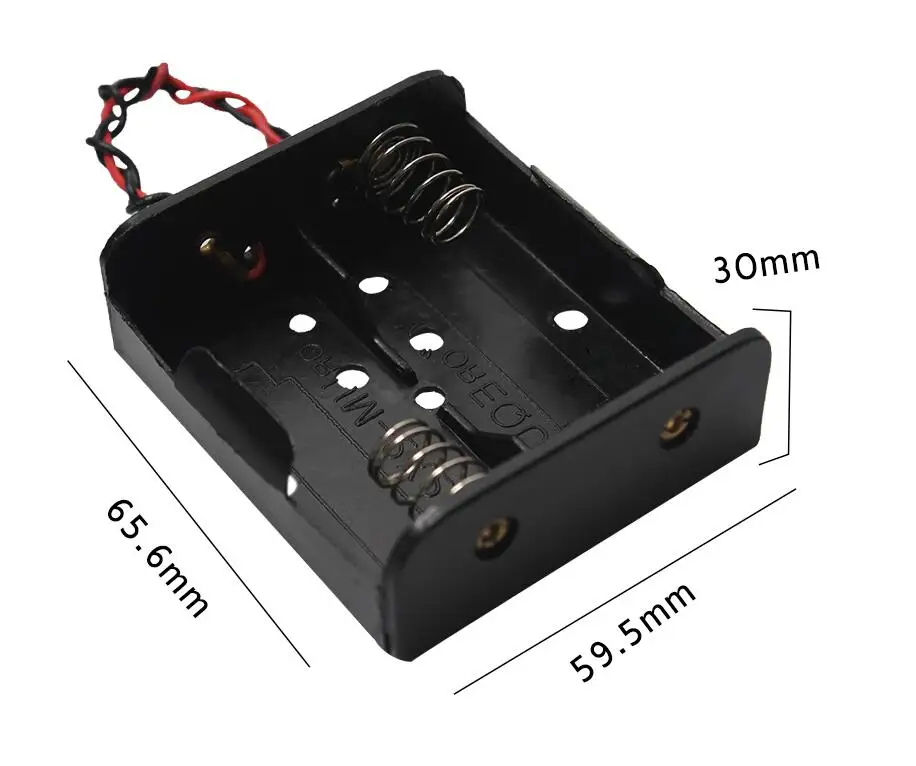 2 * C battery holder storage box case