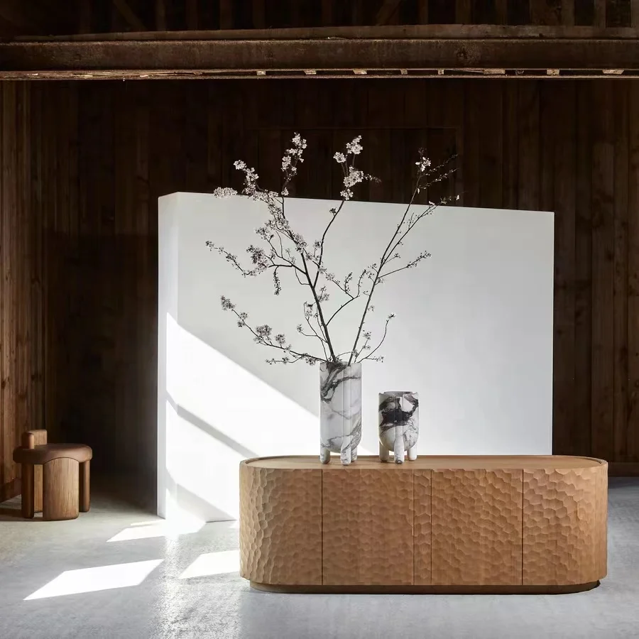 Hand Carved Tall Calacatta Viola Marble Flora Table Vase And Flower Pot Honed Surface