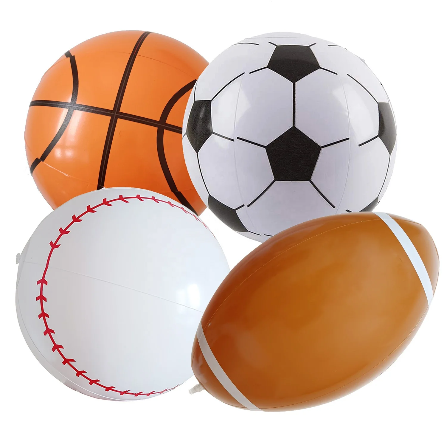 16 inch inflatable baseball Swim pool game toy ball CE certificate