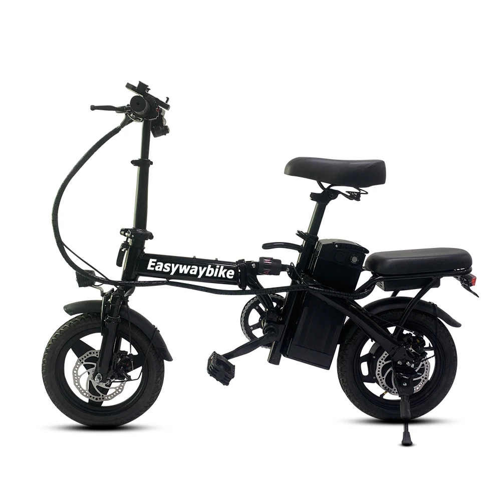 2024 Electric Folding Bike 14 Inch E-bike 350w 48V 15Ah Electric Bike For Sale