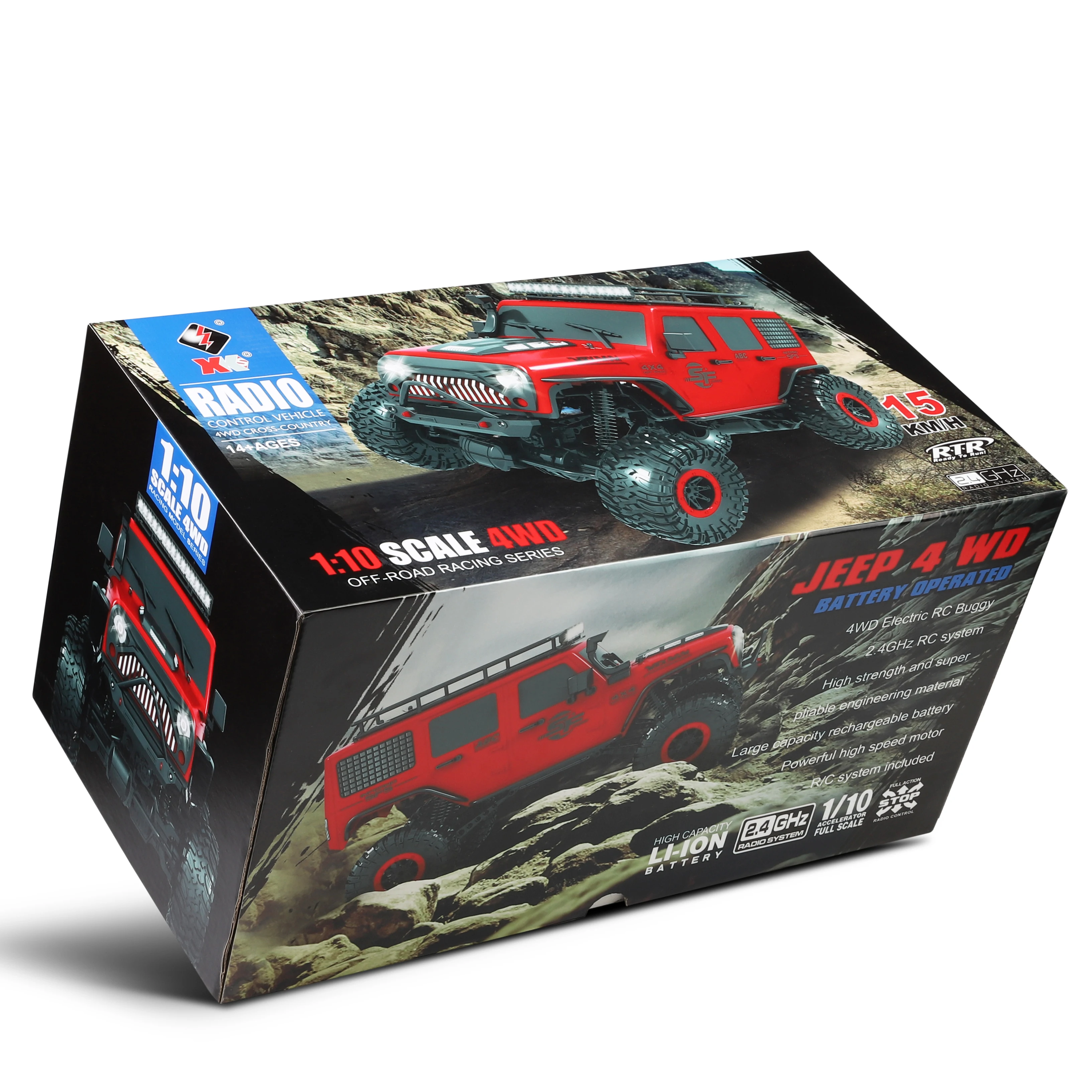 WLtoys 104311 1/10 Scale RC Car 2.4G crawlers Big Guy Toys for Boys