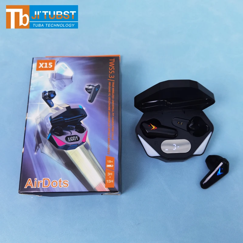 X15 Trending products 2022 new arrivals smart electronics Gaming Earphones & Headsets x15 ear buds Earphones