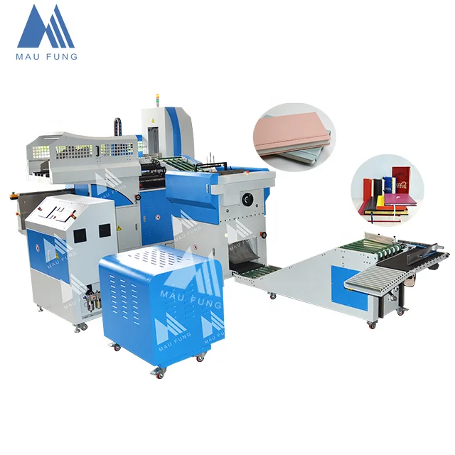 MF-FAC390A Automatic Book Casing In Machine, Book Creasing Pressing Machine, Book Binding Hardcover Groove Pressing Machine