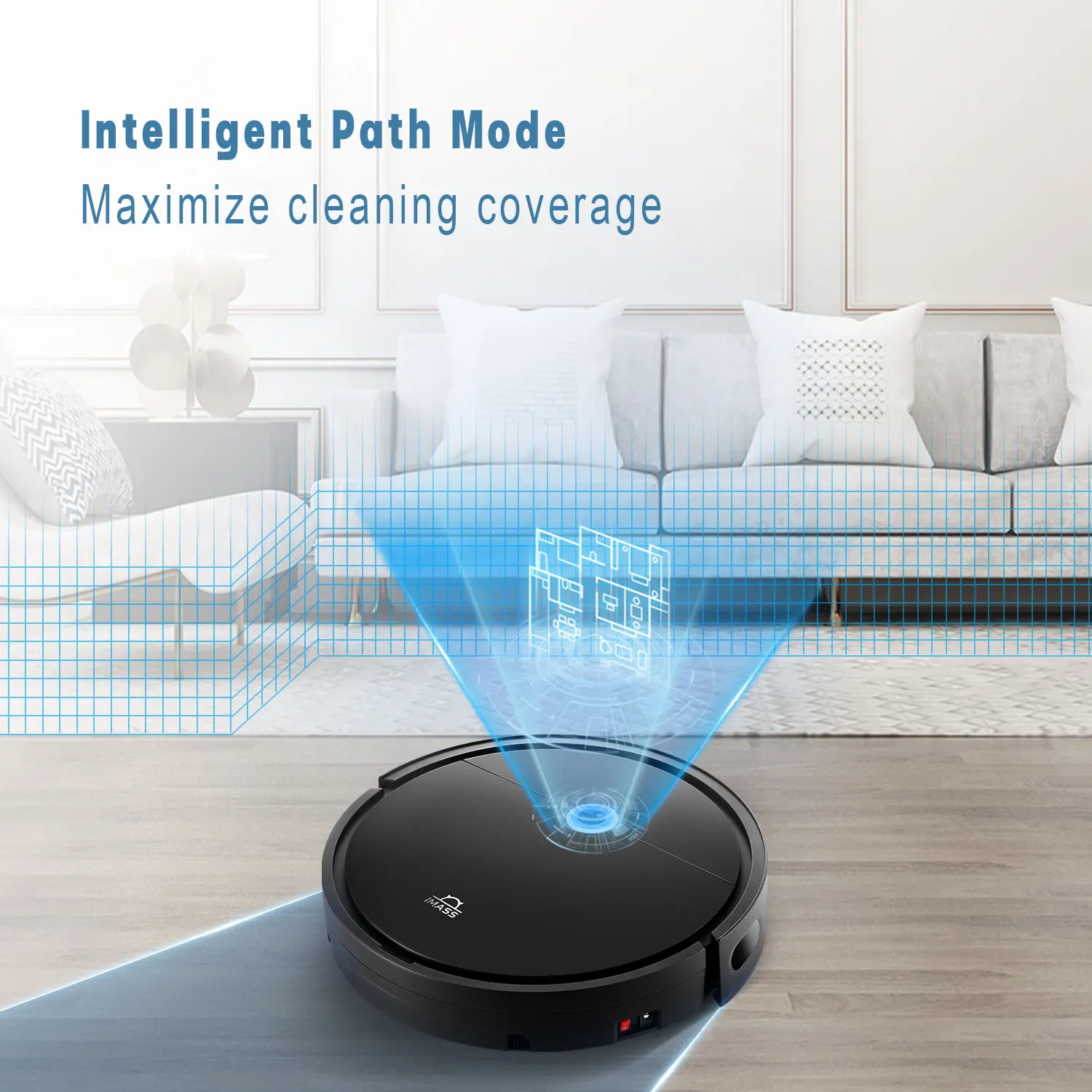 Anto Robot Vacuum Cleaner Cleaning Aspiradora Mop Sweep Machine for Home Appliances Wet and Dry Robotic