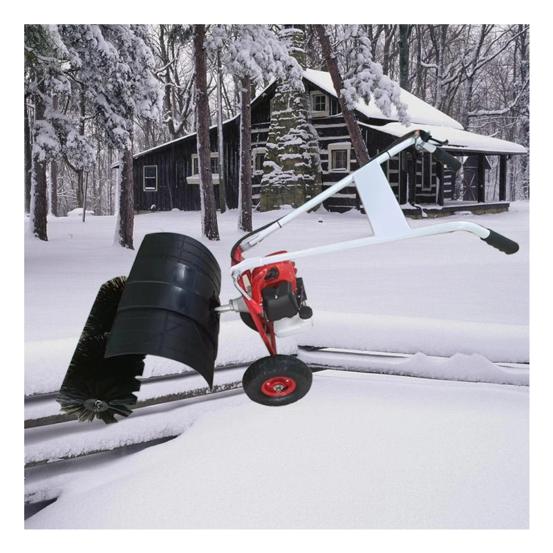 Hot Sale High Performance Gasoline Power Outdoor Road Street Broom Sweeper  Gear Core Artificial Grass Floor Sweeping