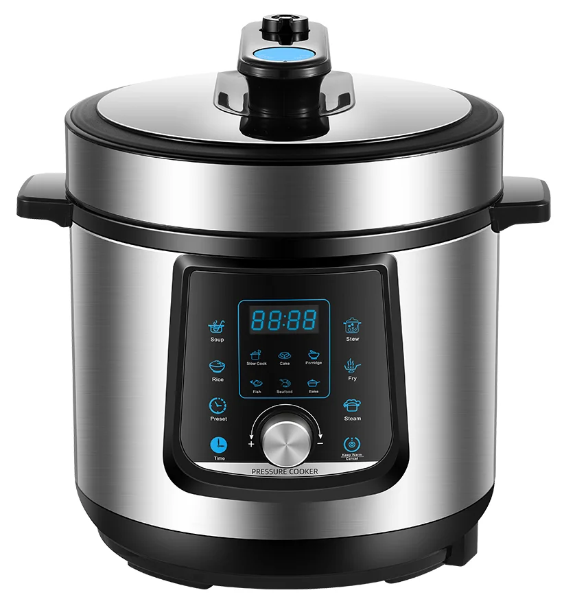 6L Multifunctional Programmable Pot Pressure Cooker Non-Stick Rice Cooker Electric Pressure Cooker