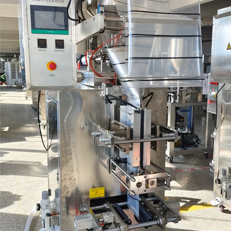 Pouch Packing Machine Dates Filling And Weighing  Ice Candy Packing Machine 1kg Stand Up Zipper Snacks Doypack Packing Machine