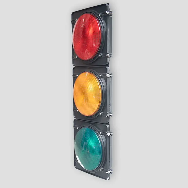 300mm 3 Aspect Hi Power Full Ball Led Traffic Signal Lights With  PC Housing For Sale