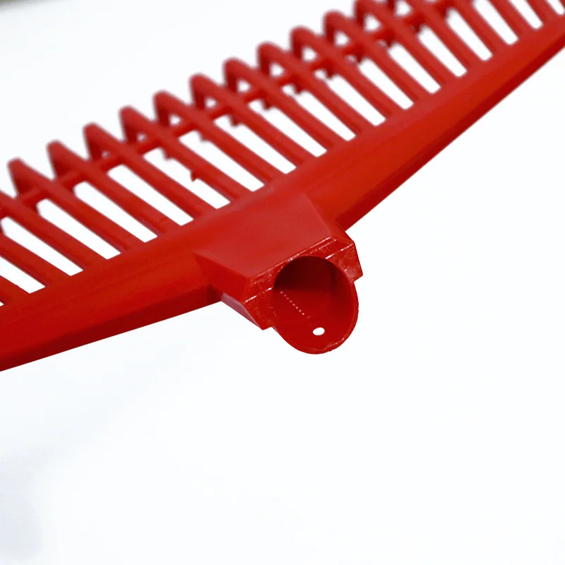 
26T Plastic Garden Rake Wide Garden Tractor Landscape Rake Head 