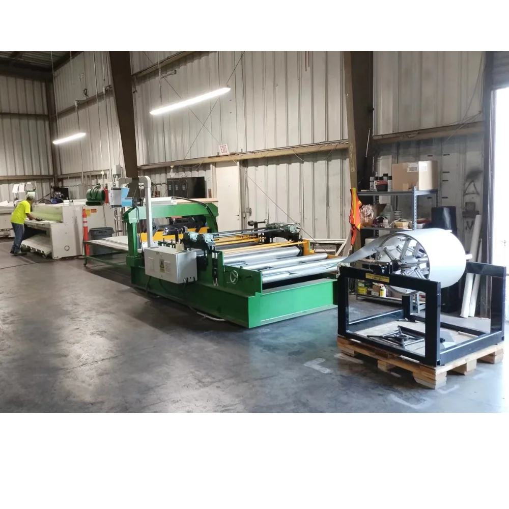 0.4mm Automatic Production Line Simple Slitting Machine and Cut To Length Line