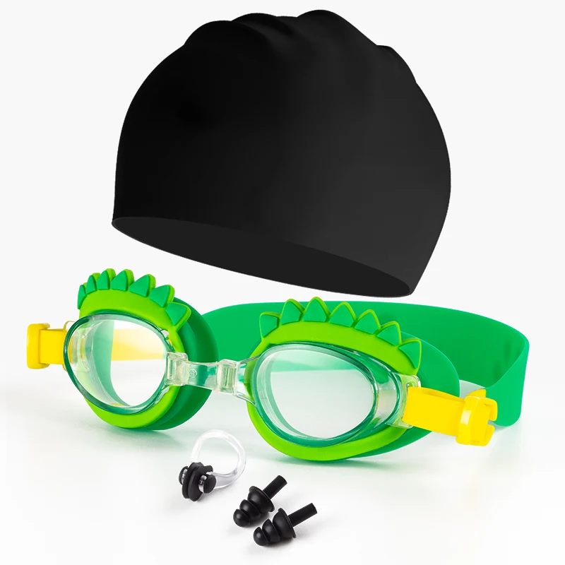 Waterproof Eye Protection Sports Eyewear Children Silicone Swimming Glasses Kids Swimming Goggles