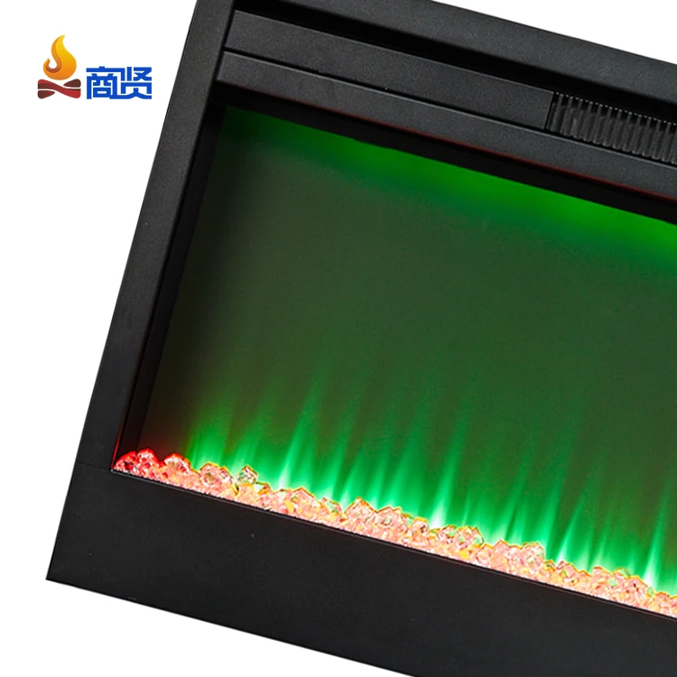 Long size Sale hanging Electrical quality craft electric fireplace