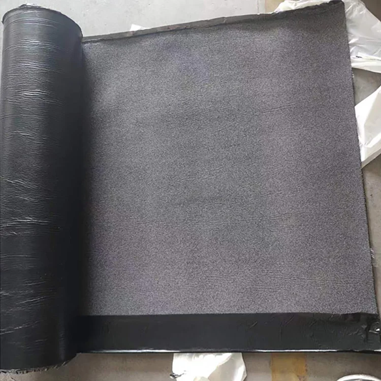 Large area laying of black asphalt asphalt felt tile waterproof and heat-resistant membrane