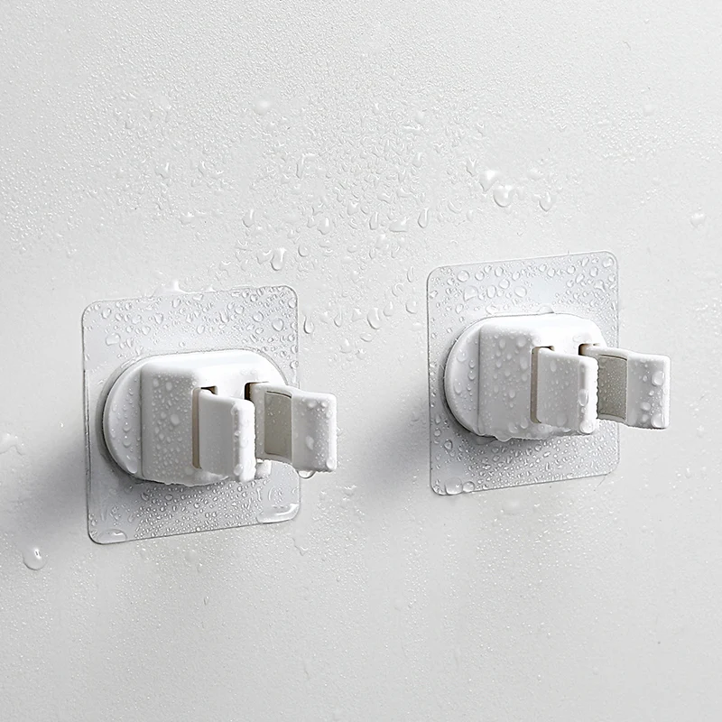 Upgrade New Wall Holders Mounted Mop Hole Free Mop Hook Umbrella Holder Brush Broom Hanger Rack Hole Free Mop Stand