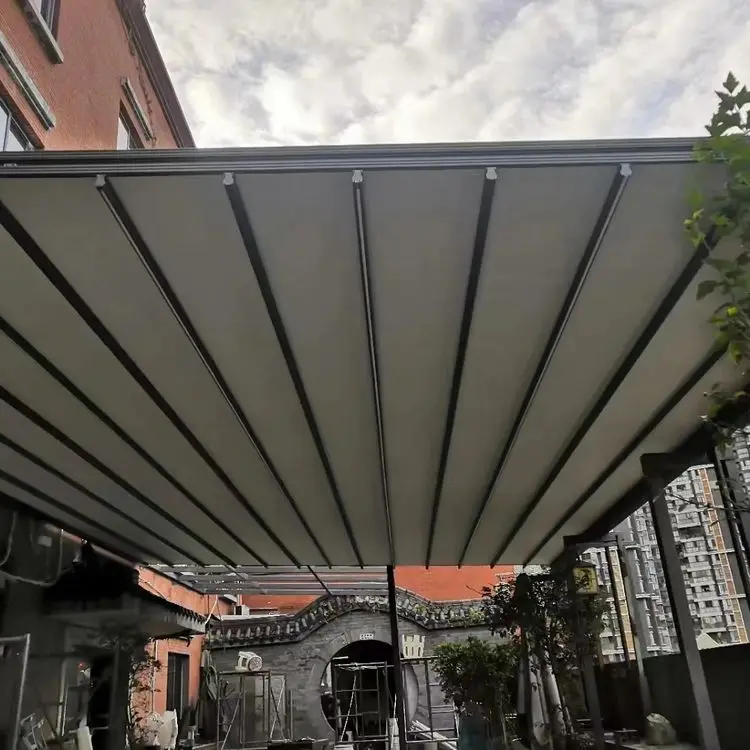 Wholesale prices folding camping chair with canopy outdoor beach chair with retractable upf 50  canopy sun visor cup holder