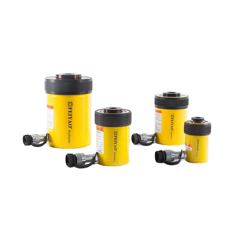 FY-RCH-206 20T  hollow plunger hydraulic jack single acting hollow plunger ram