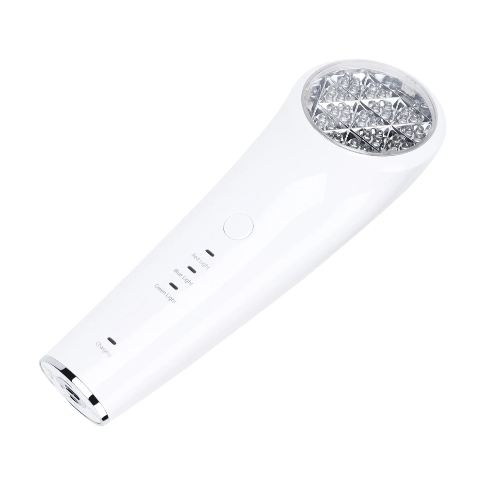 
High Frequency Skin Tightening EMS Colorful LED Light Therapy Face Lift Multifunction Beauty Instrument 