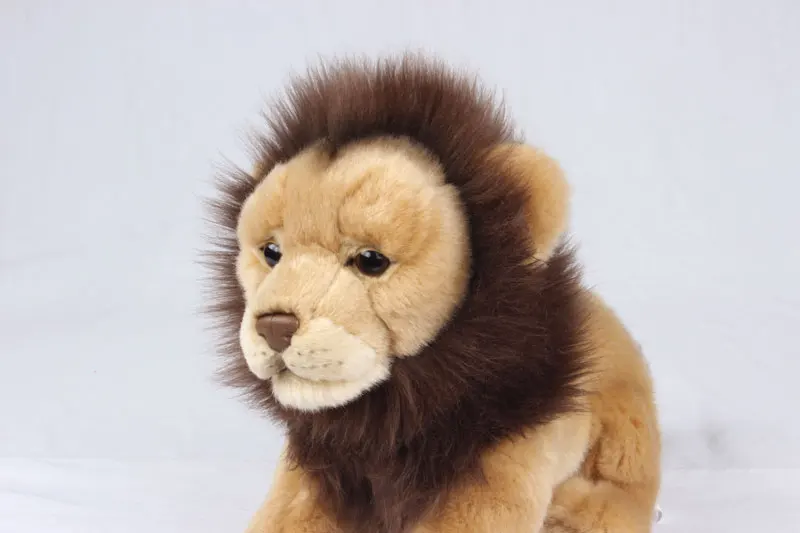 Custom Cartoon Stuffed Soft Brown Best Made Animal Plush Lion Toys For Baby
