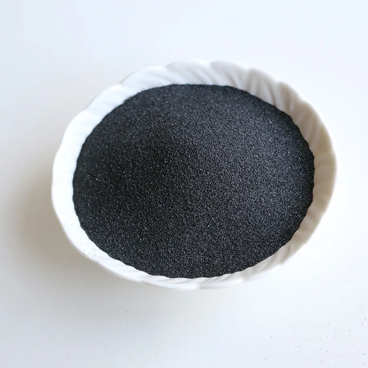 low price black corundum powder/ black fused alumina / black aluminum oxide for sale